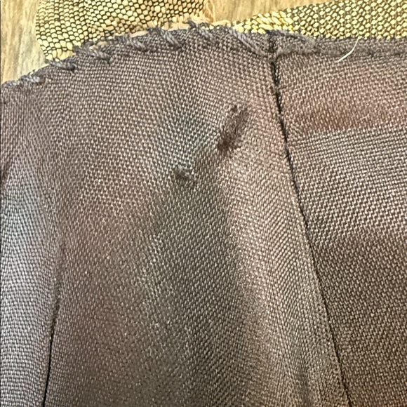 Kay Unger New York Floral Jacquard Sheath Dress in Metallic Olive Size 6 - Picture 11 of 14